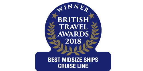 British Travel Awards 2018 Best Midsize Ships