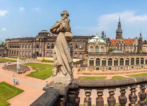 Elbe River Cruises: View of Zwinger Palace