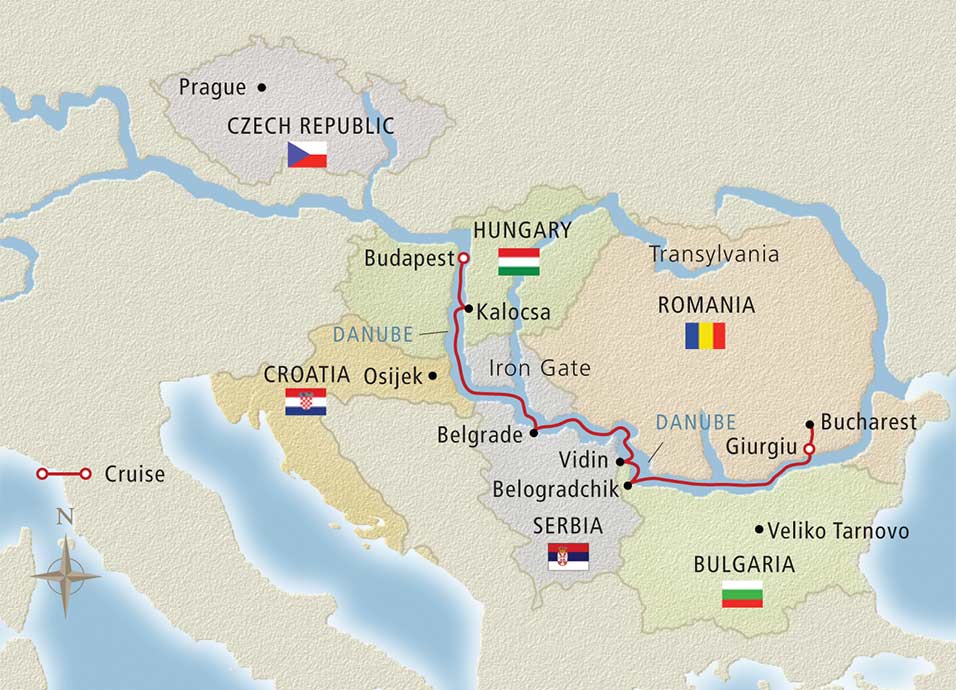 Passage to Eastern Europe Map