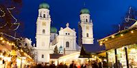 Christmas market in Passau, Germany