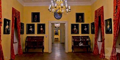 Inside Logkowicz Palace in Prague