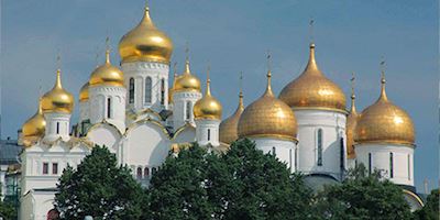 Annunciation Cathedral in Moscow, Russia