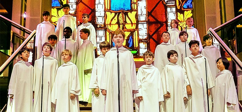 Childrens' Choir on board Viking ocean vessel